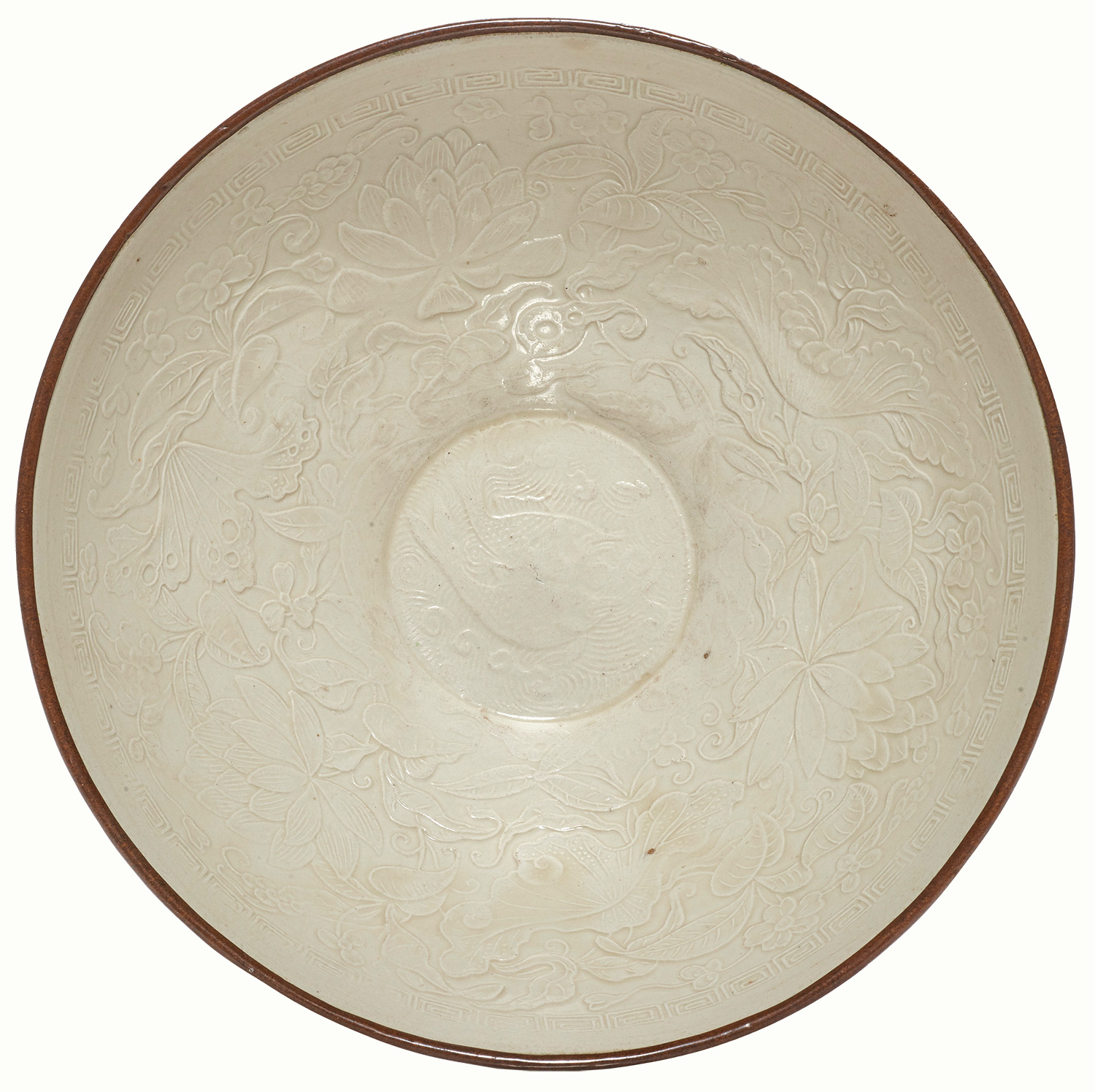 Chinese molded Dingyao bowl