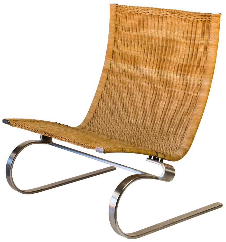 Poul Kjaerholm PK 20 Lounge Chair.