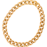 An eighteen karat gold necklace, Seaman Schepps.