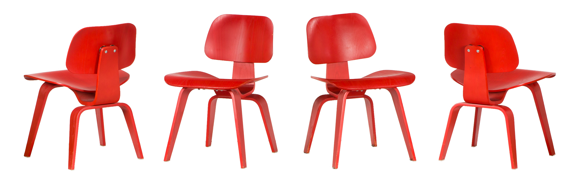 Charles and Ray Eames, DCW chairs.