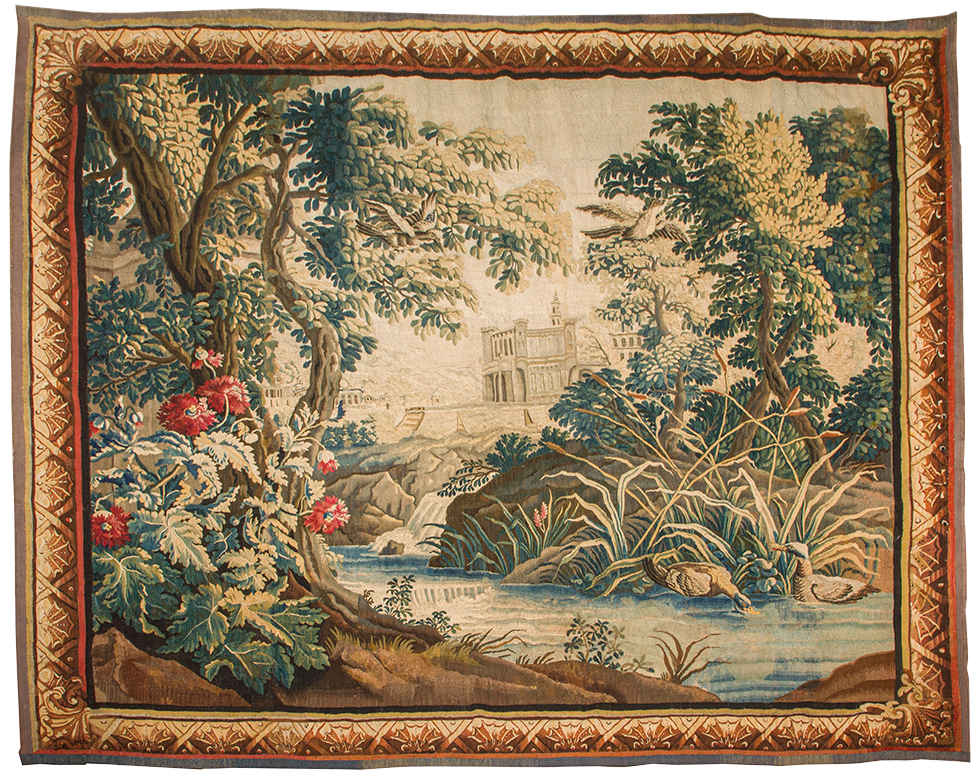 Flemish Verdure Tapestry.