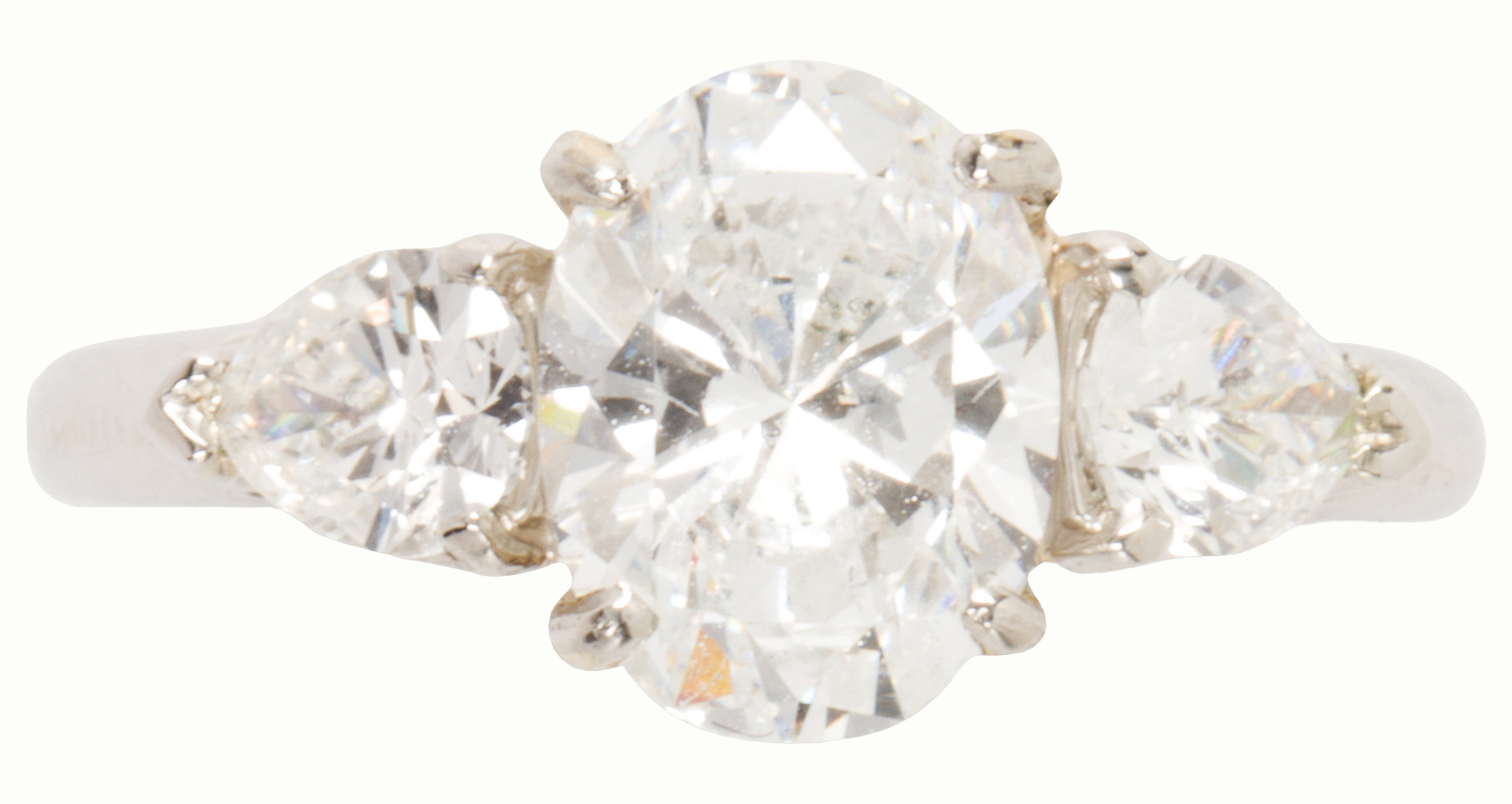 A diamond and platinum ring, Tiffany & Co.