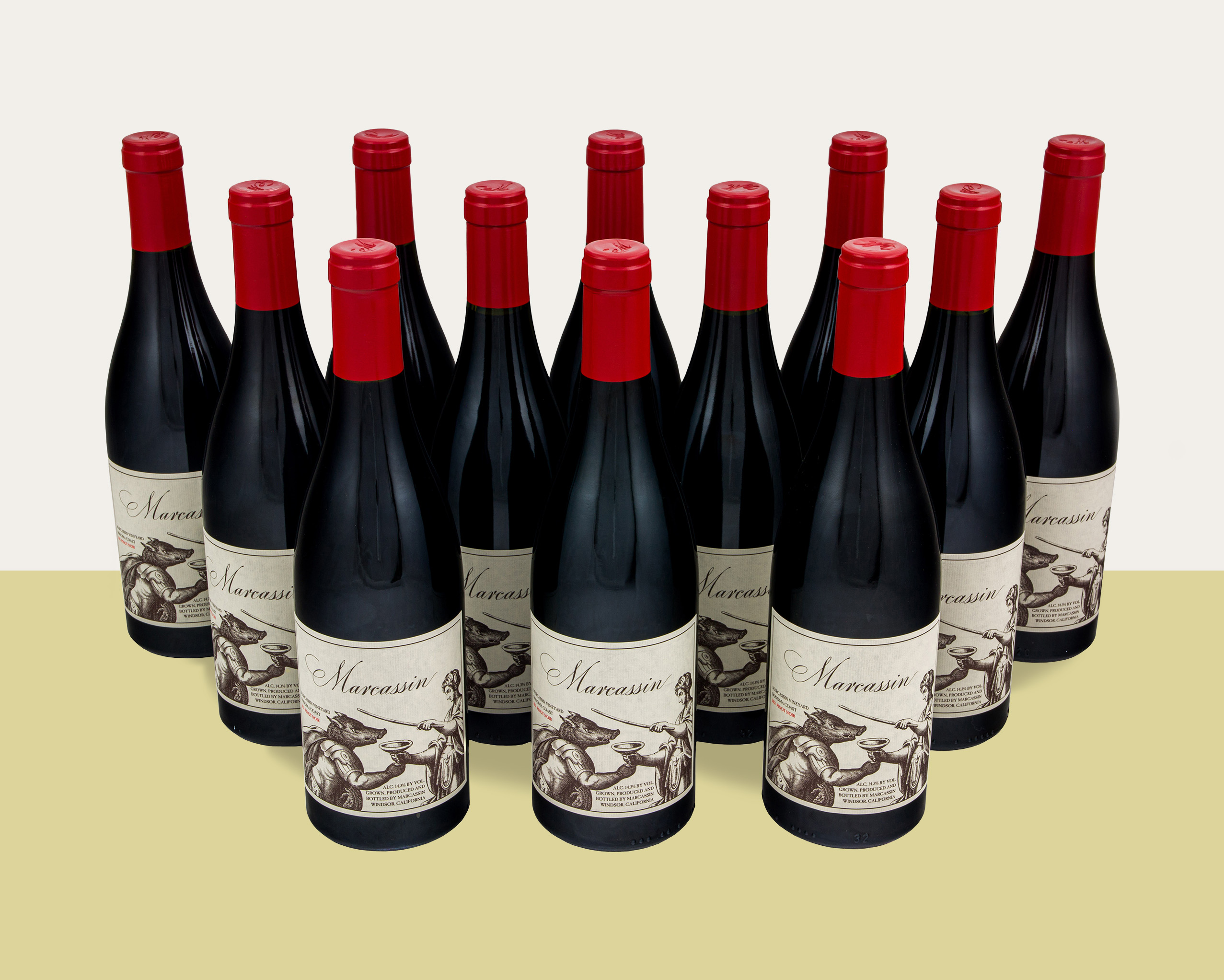12 bottles 2013 Marcassin, Marcassin Vineyard, Pinot Noir, Sonoma Coast (Direct from Winery) 94JD.