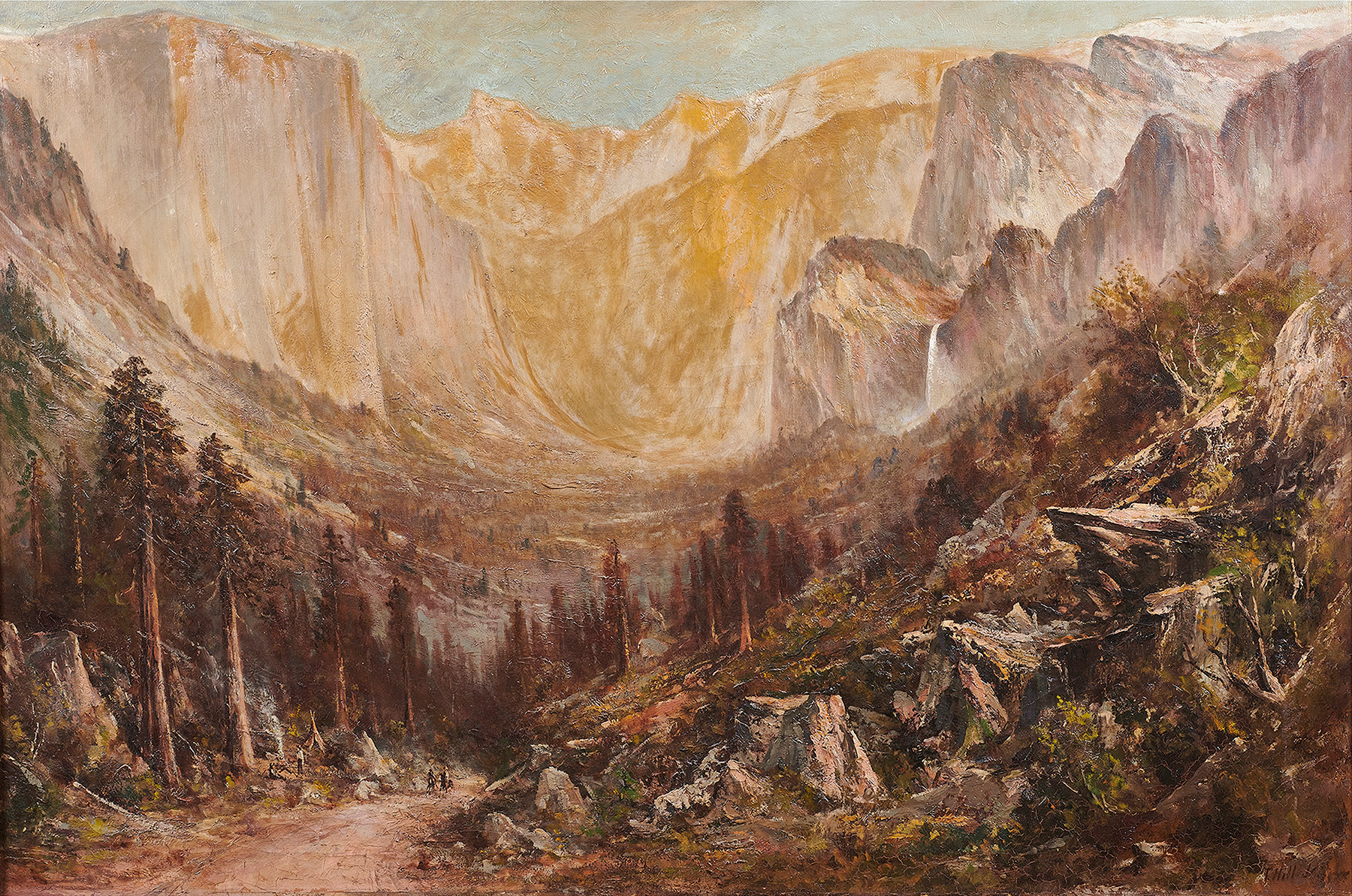 Thomas Virgil Troyon Hill Jr., <em>Yosemite Valley</em>.
