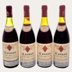 (lot of 4) 1983 and 1986 Domaine Auguste Clape Cornas (Rhone).
