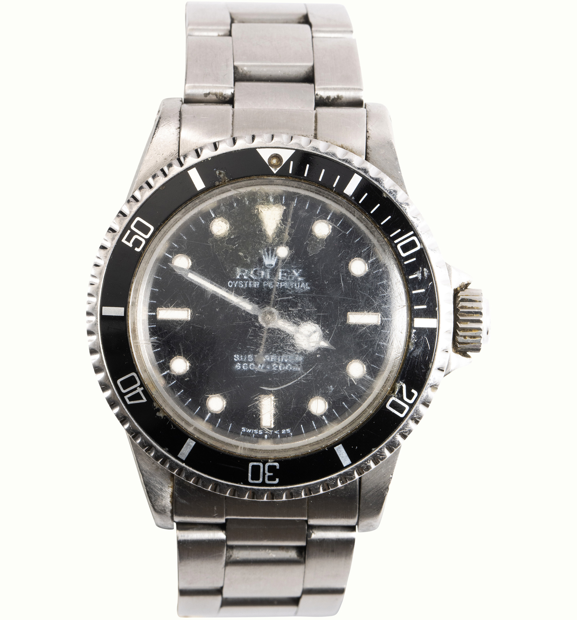 Rolex, a stainless steel ‘Submariner’ wristwatch.
