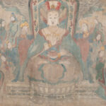 A Chinese fresco fragment.Estimate: $3,000–$5,000