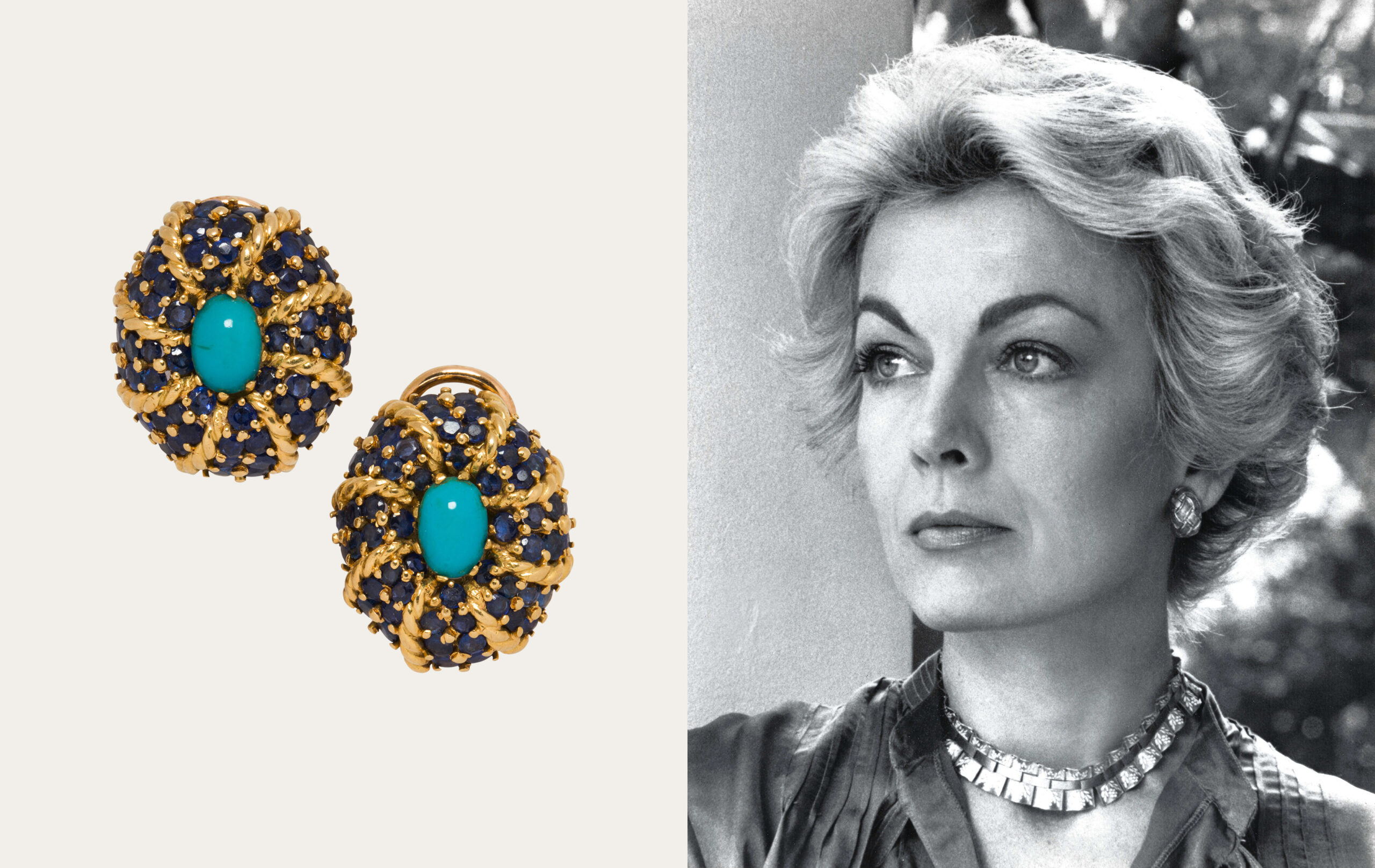 <em>The Golden & Glamour Era Auction</em>, featuring the jewelry collection of the late Hollywood actress, Joanna Barnes, showcased her impeccable taste — ranging from classic diamond pieces to unique vintage finds. The collection realized <b>$108,580</b>.