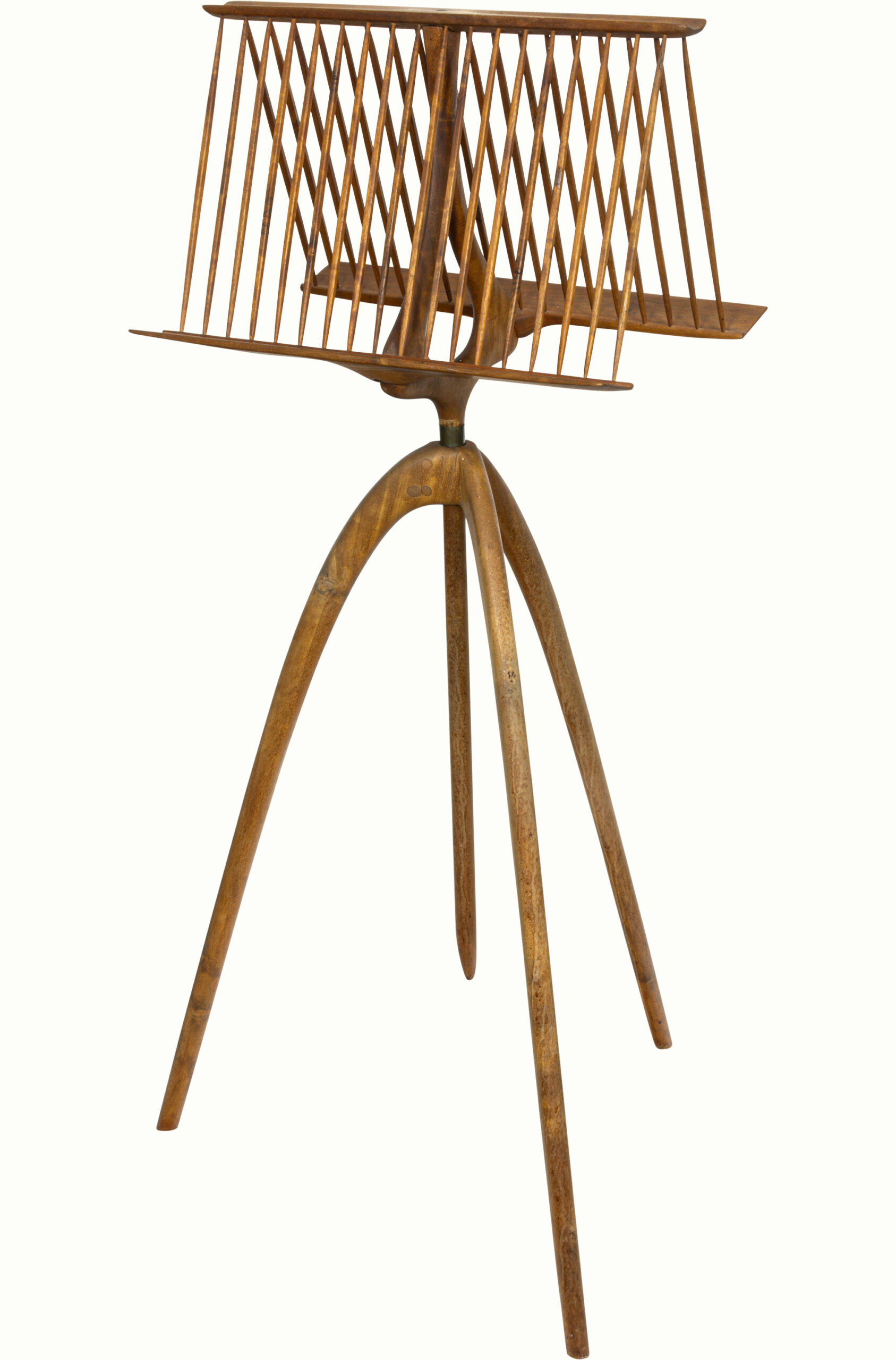 An Arthur Espenet Carpenter double music stand, circa 1968.Estimate: $1,500–$2,500