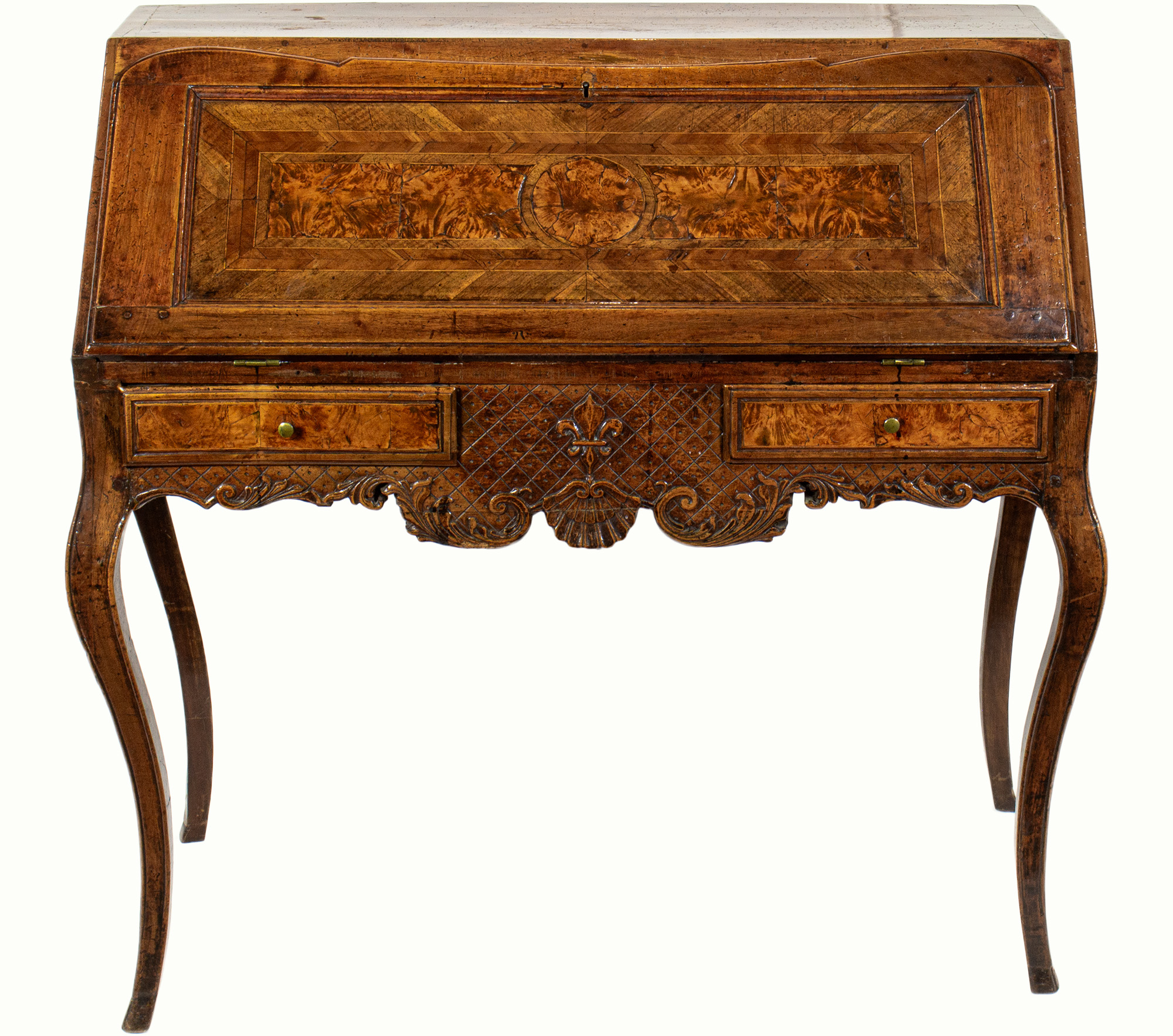 A Louis XV style inlaid lady's writing desk from the Estate of Senator Dianne Feinstein.Estimate: $500–$700