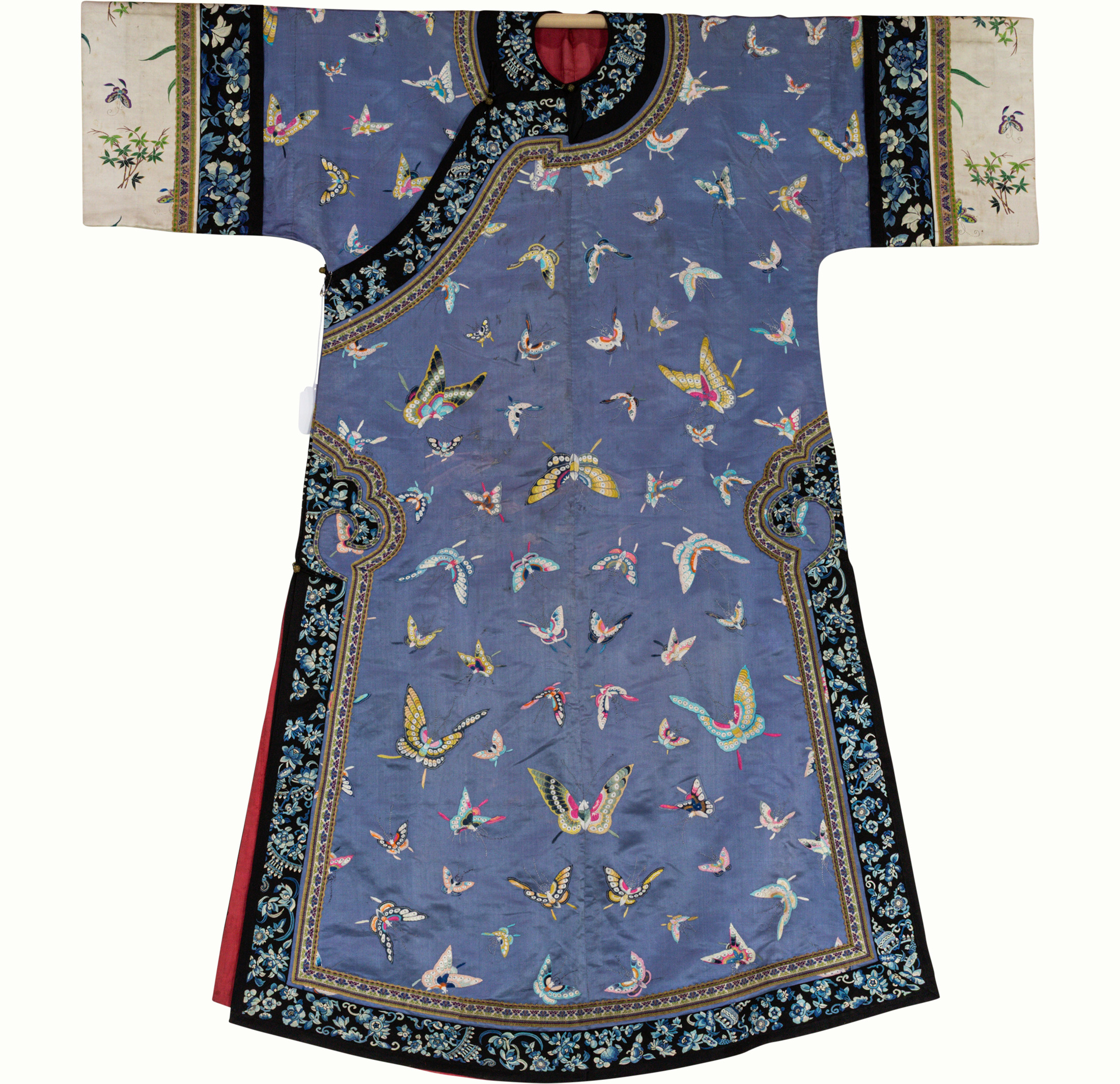 A Chinese embroidered  ‘butterfly’ lady’s informal robe.<br><b>Estimate: $2,000–$4,000</b>