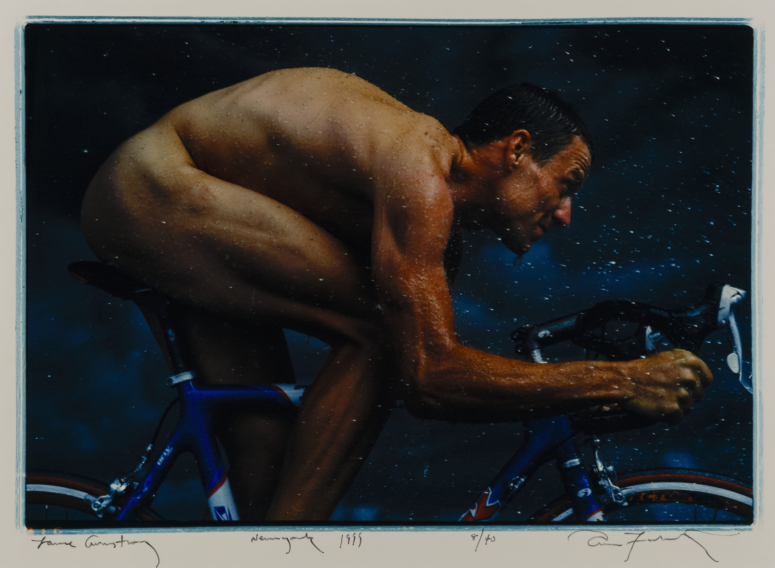 Annie Leibovitz, Lance Armstrong, 1999, chromogenic print, 11.75″ × 17″. Source: Smithsonian American Art Museum