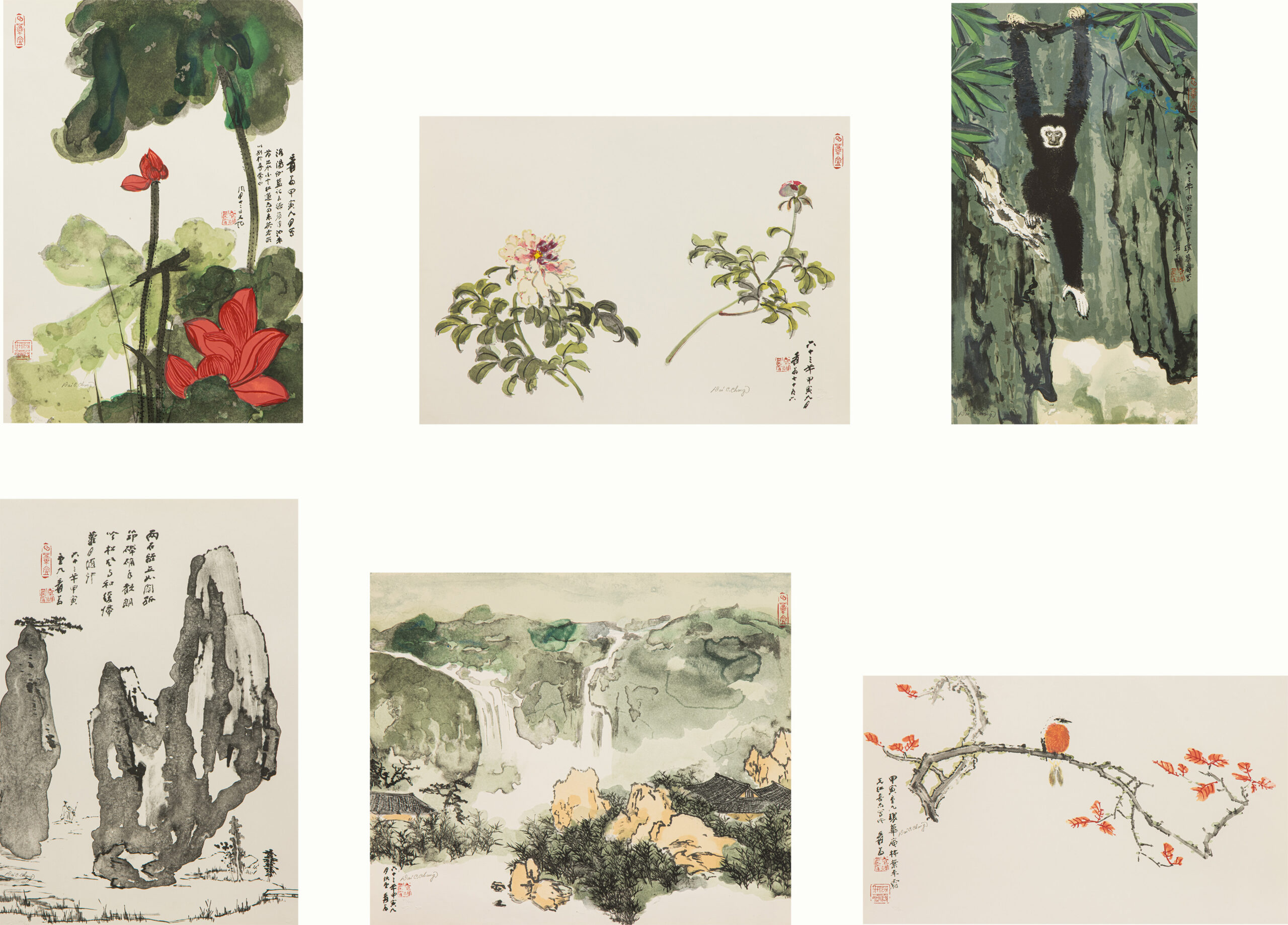 Zhang Daqian (Chinese, 1899–1983), Masterworks of Chang Dai-Chien. Estimate: $5,000–$7,000