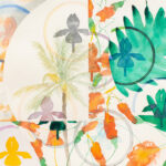 Billy Al Bengston (American, 1934–2022), Untitled, watercolor, 17.25″ x 20.25″. Estimate: $3,000–$5,000
