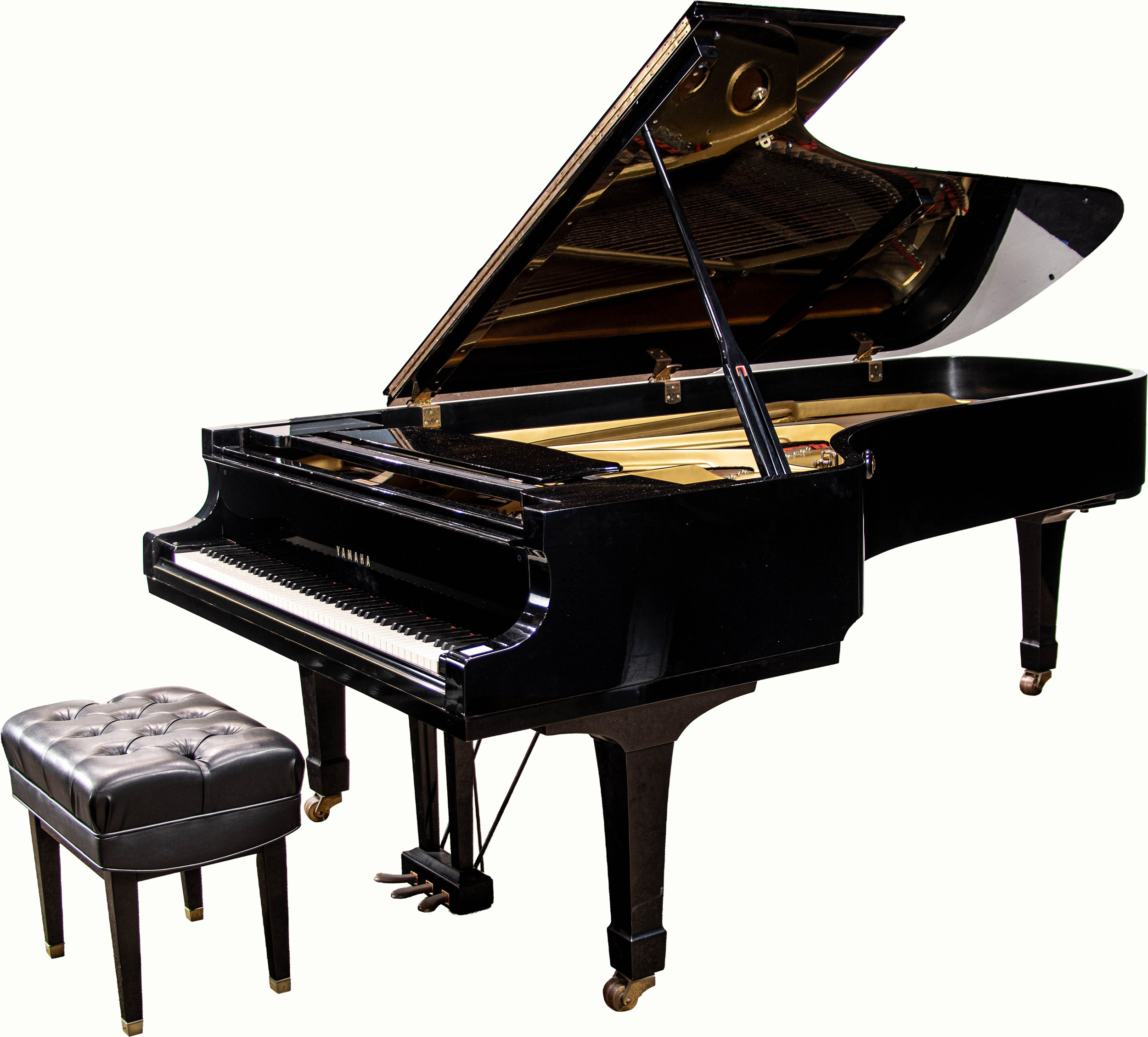 A Yamaha concert grand piano, CF Nippon Gakki, circa 1975. Estimate: $6,000–$8,000
