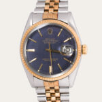A 1979 Rolex Oyster Perpetual Datejust 18k gold and stainless steel&nbsp;watch. Estimate: $7,000–$10,000